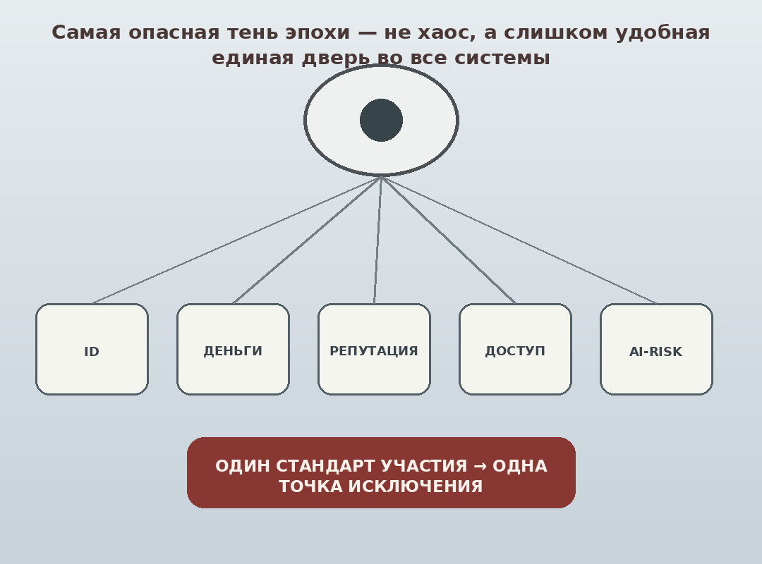 Единый стандарт как удобство и единая точка блокировки
