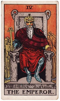 IV. Император — Овен. Колода Райдера—Уэйта, 1909